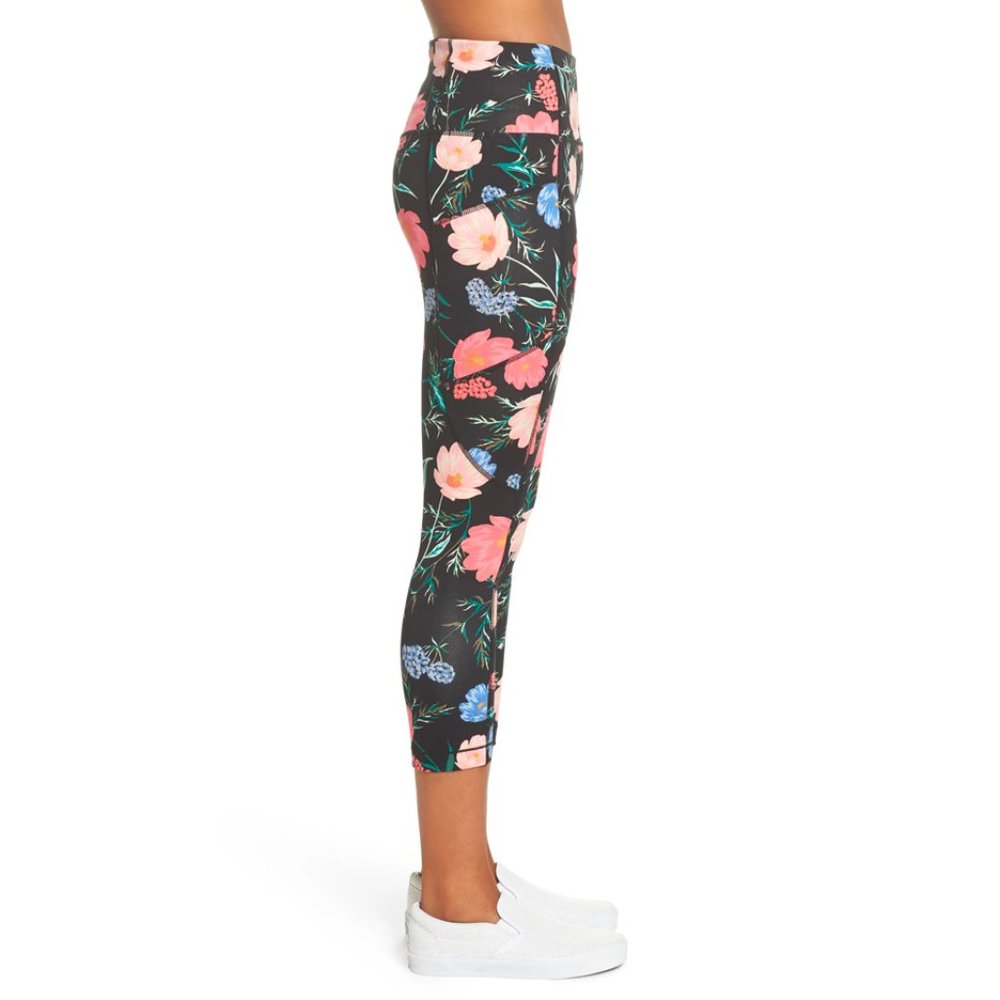 Kate Spade 🎀 Women’s Blossom Studio Legging Black XS - Picture 3 of 10